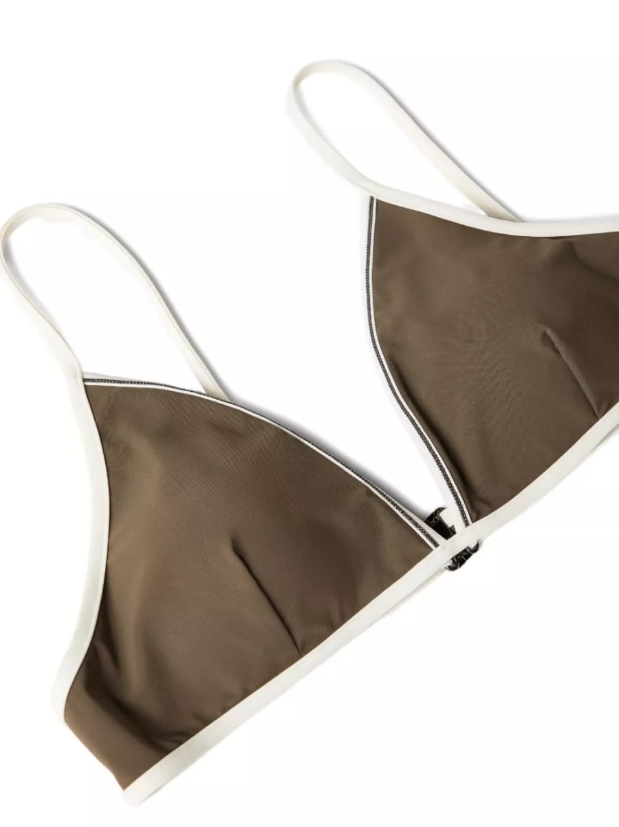 Brunello Cucinelli Top bikini triangolo, view 4