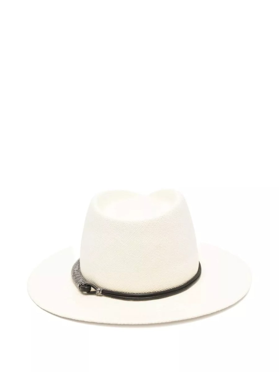 Brunello Cucinelli Cappello Fedora, view 3
