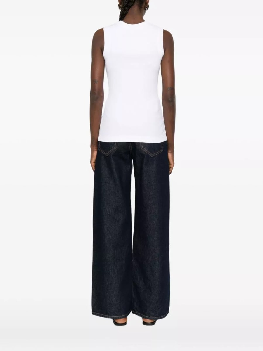 Brunello Cucinelli Top in cotone, view 2