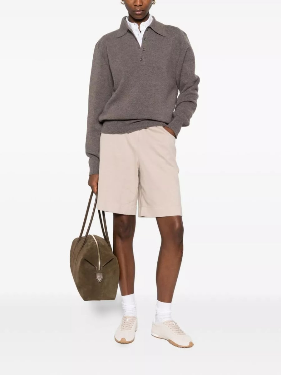Brunello Cucinelli Bermuda in cotone, view 3