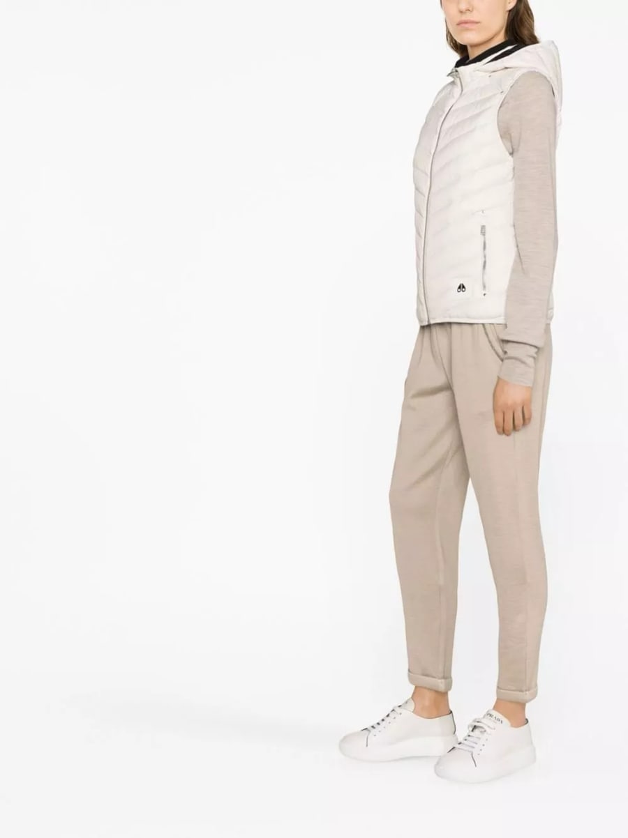 Brunello Cucinelli Pantaloni in cotone e seta, view 3