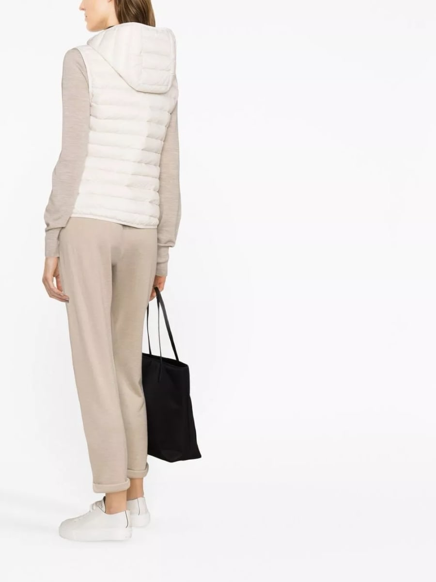 Brunello Cucinelli Pantaloni in cotone e seta, view 4
