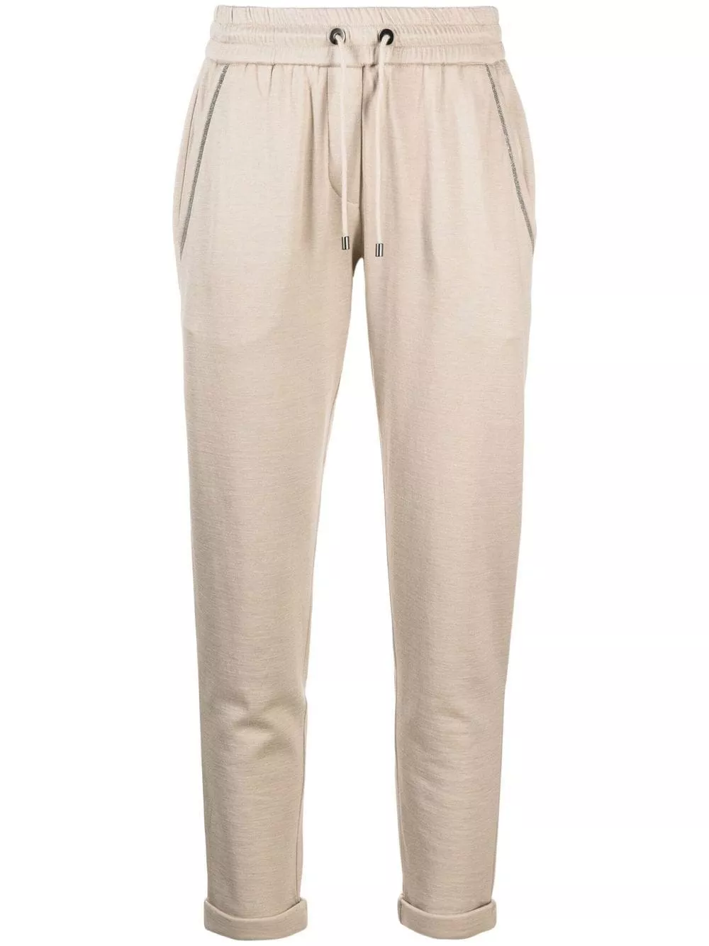 Brunello Cucinelli Pantaloni in cotone e seta
