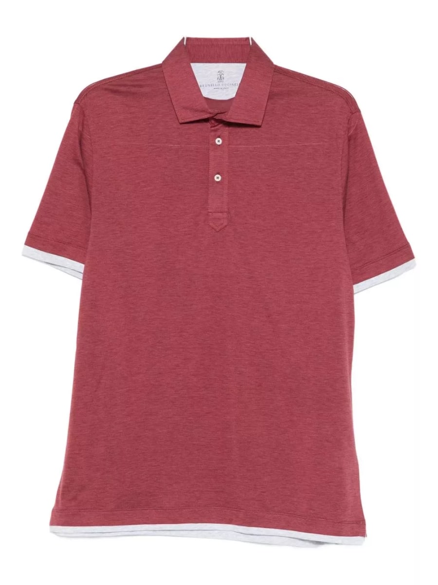 Brunello Cucinelli la polo in seta e cotone