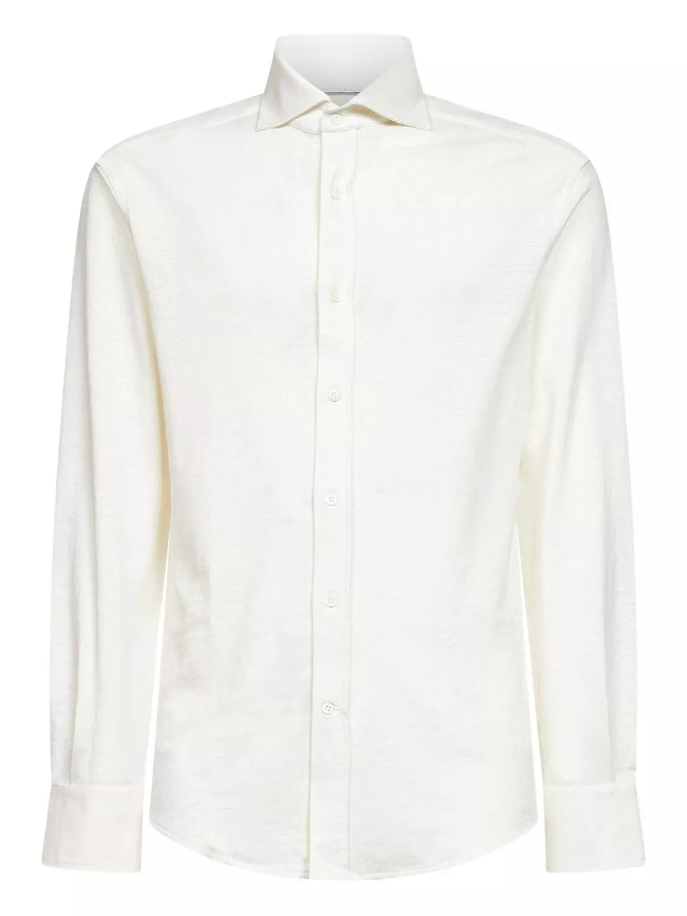 Brunello Cucinelli Camicia in misto lino e cotone
