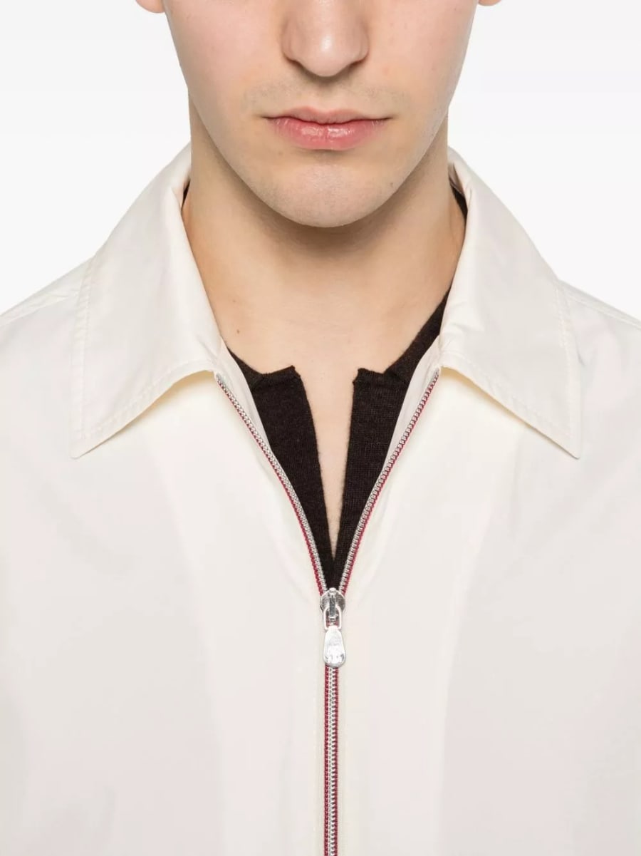 Brunello Cucinelli Giacca blouson impermeabile, view 3