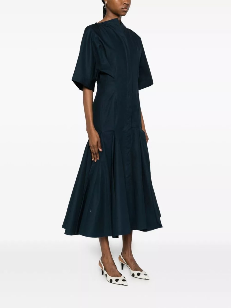 Jacquemus La Robe Moisson abito midi, view 3