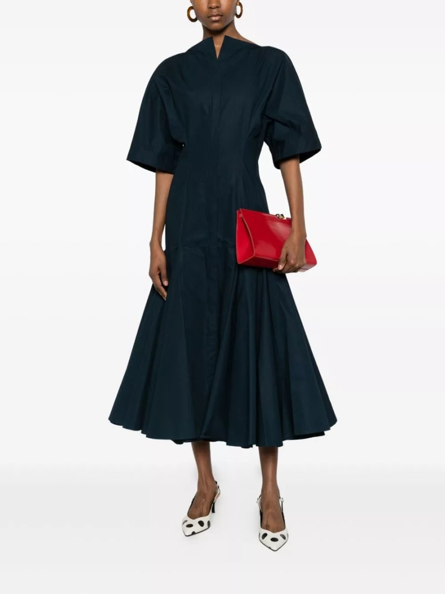 Jacquemus La Robe Moisson abito midi, view 5