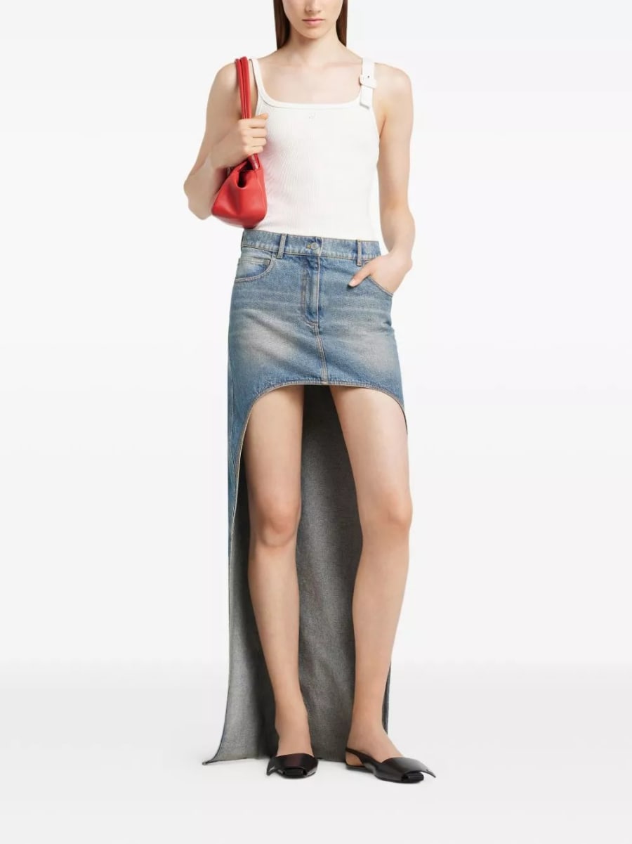 Courrèges Gonna in denim