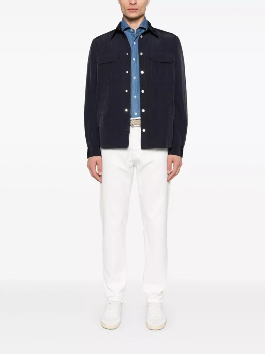 Brunello Cucinelli Jeans in cotone denim, view 4