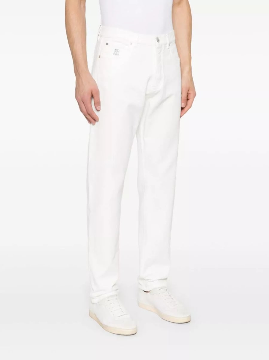 Brunello Cucinelli Jeans in cotone denim, view 5