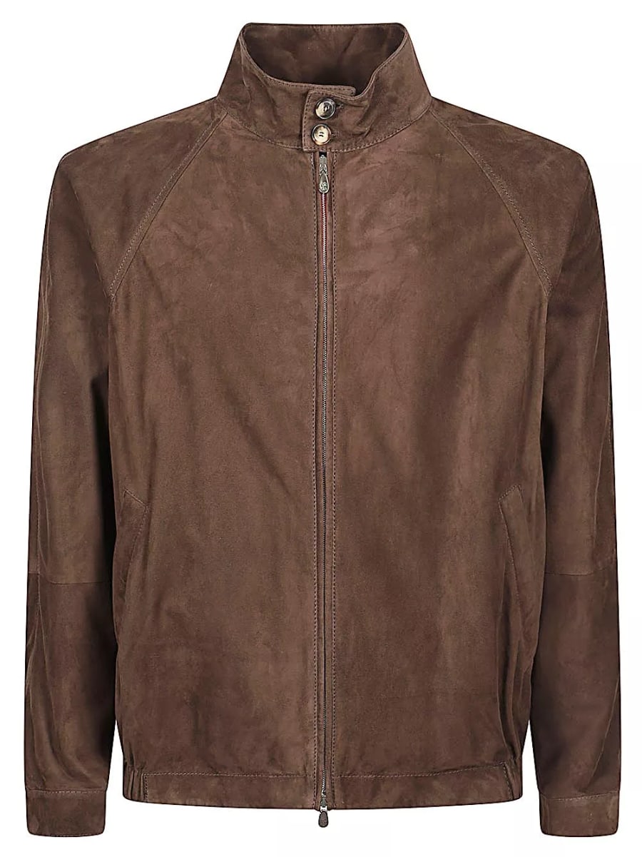 Brunello Cucinelli Giacca in pelle