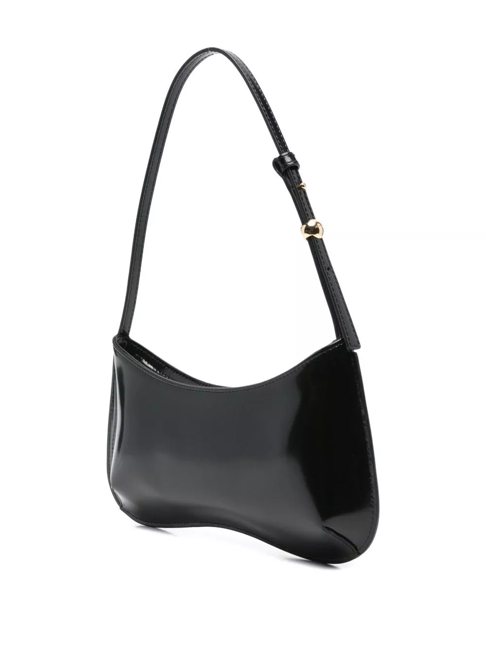 Jacquemus Borsa a spalla in pelle Le Bisou, view 2
