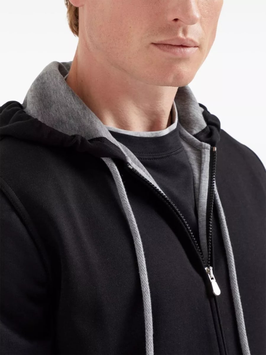 Brunello Cucinelli Hoodie senza maniche, view 7