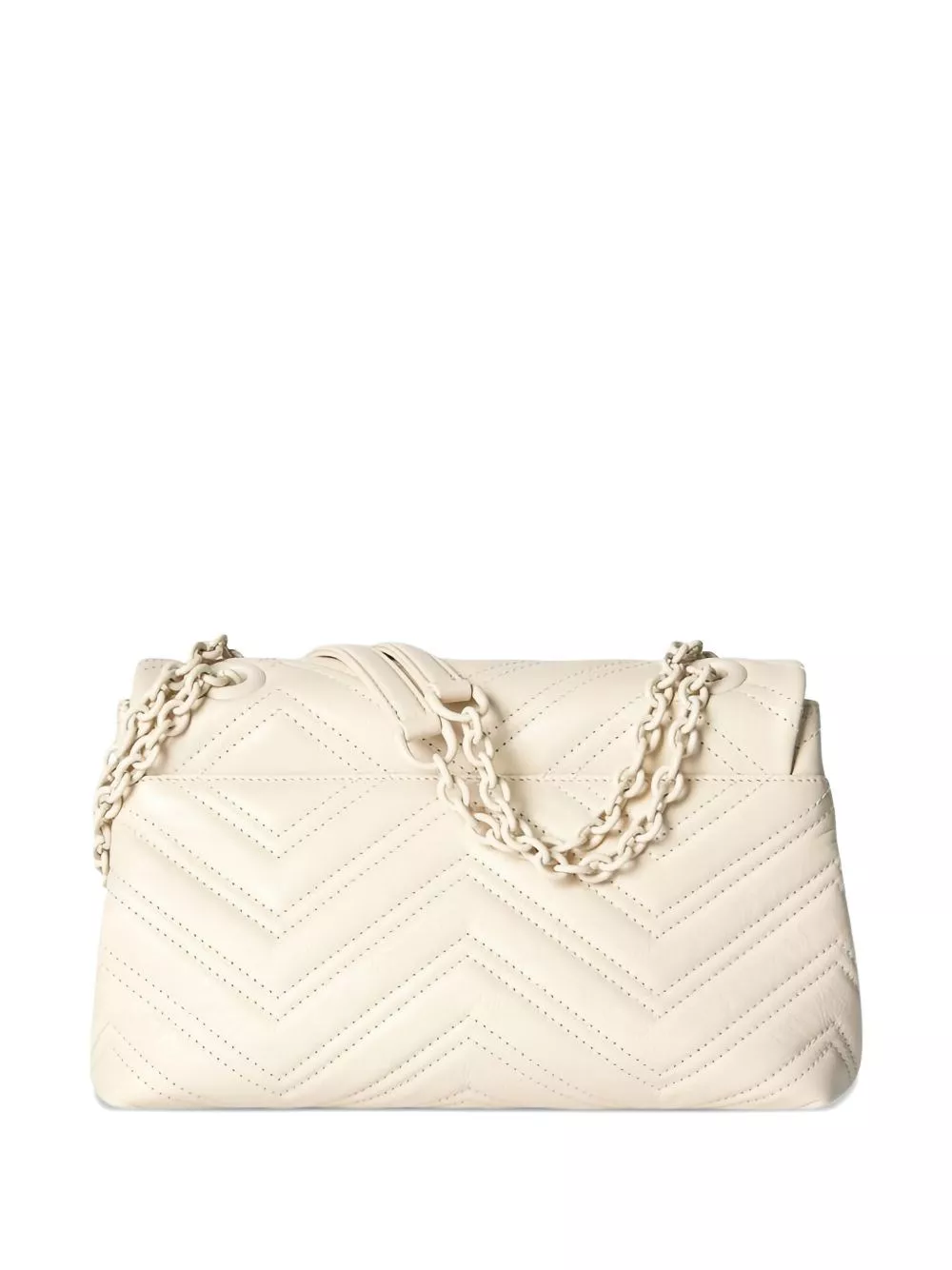 Gucci Borsa a spalla in pelle GG Marmont, view 2