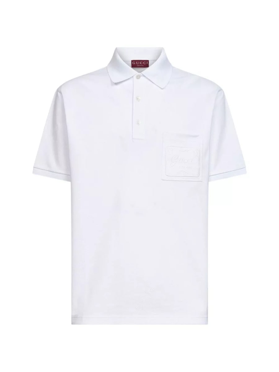 Gucci la polo in cotone