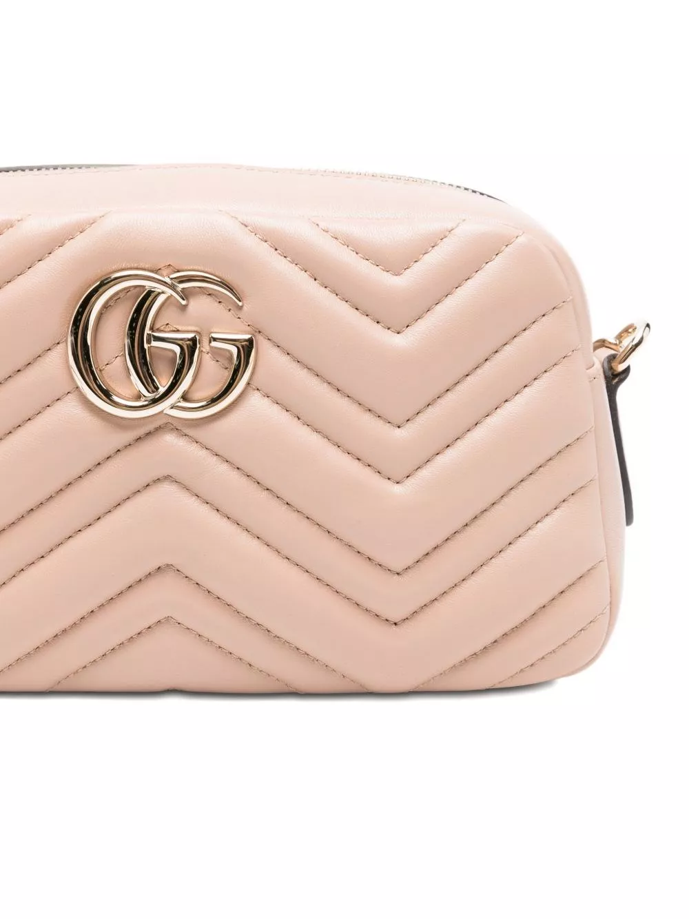 Gucci GG Marmont Borsa Camera in pelle, view 2