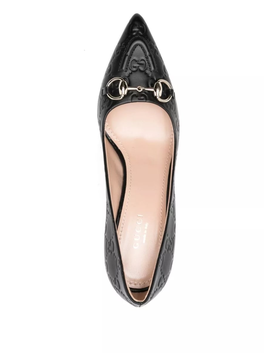 Gucci Pumps in pelle, view 4