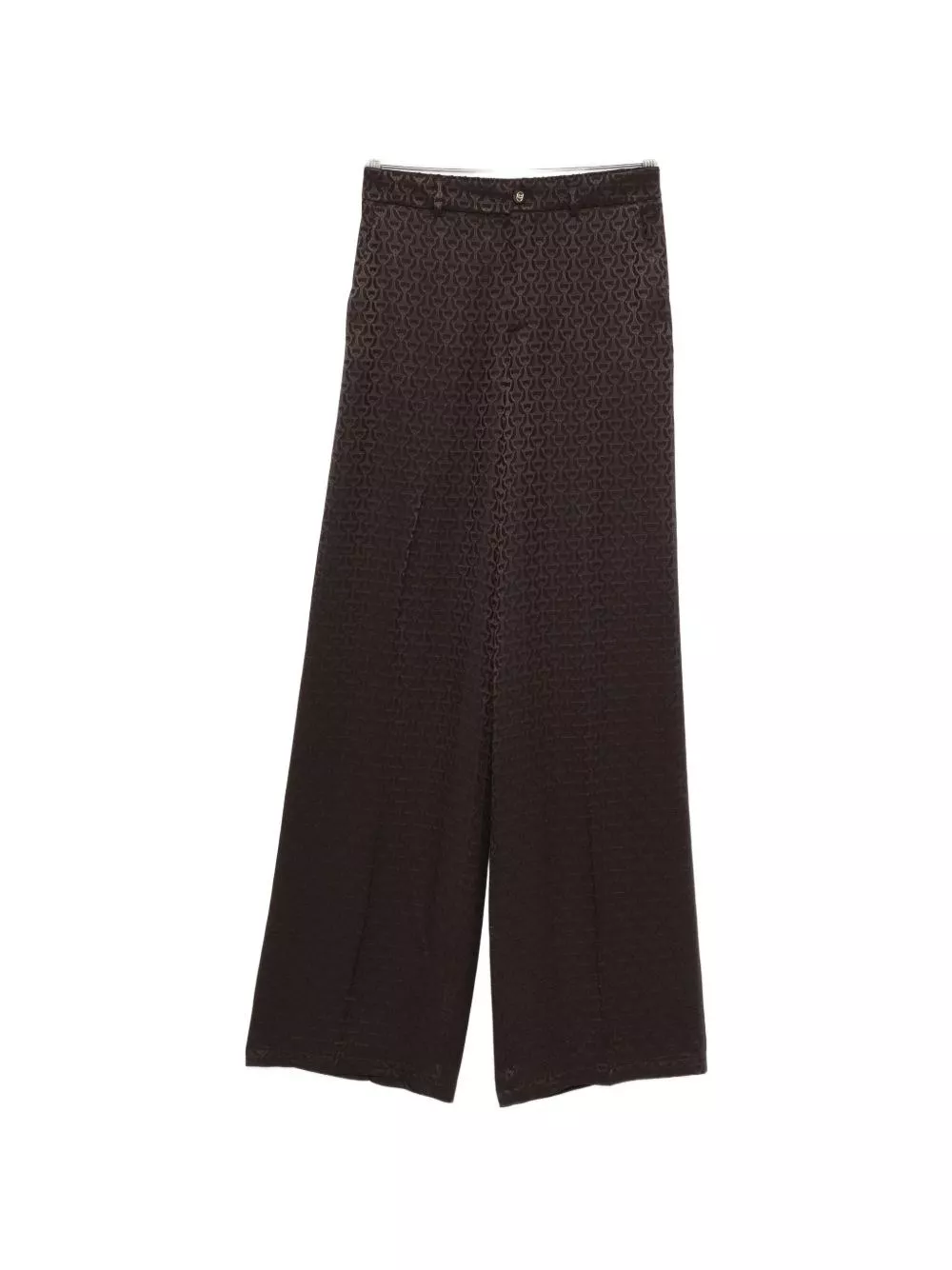 Gucci Pantaloni in seta Horsebit