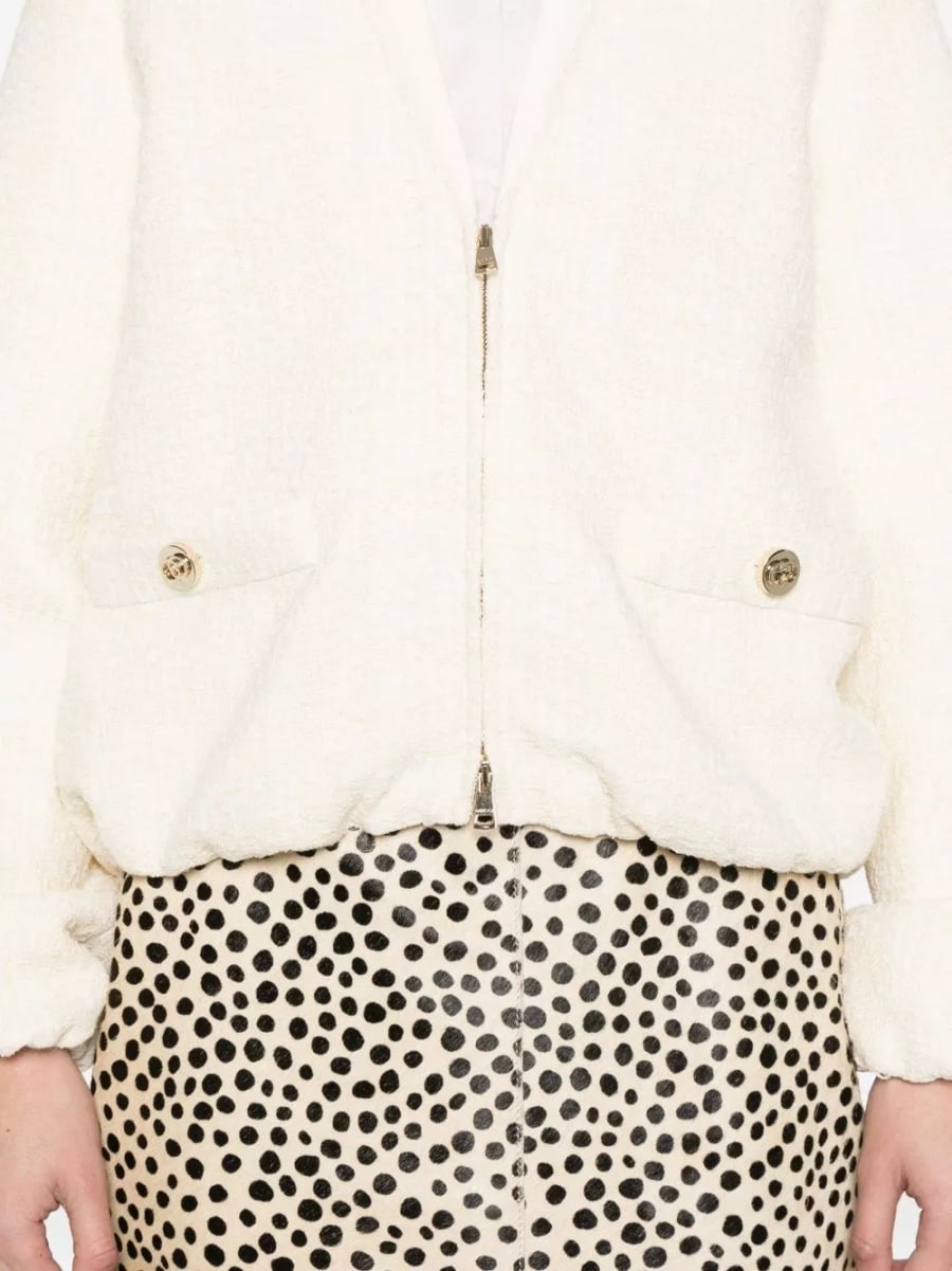 Gucci Giacca in tweed di cotone, view 2