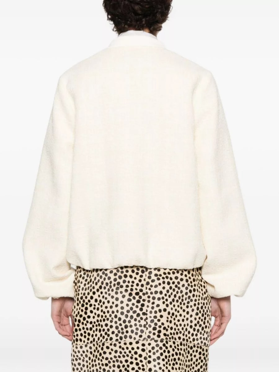 Gucci Giacca in tweed di cotone, view 3