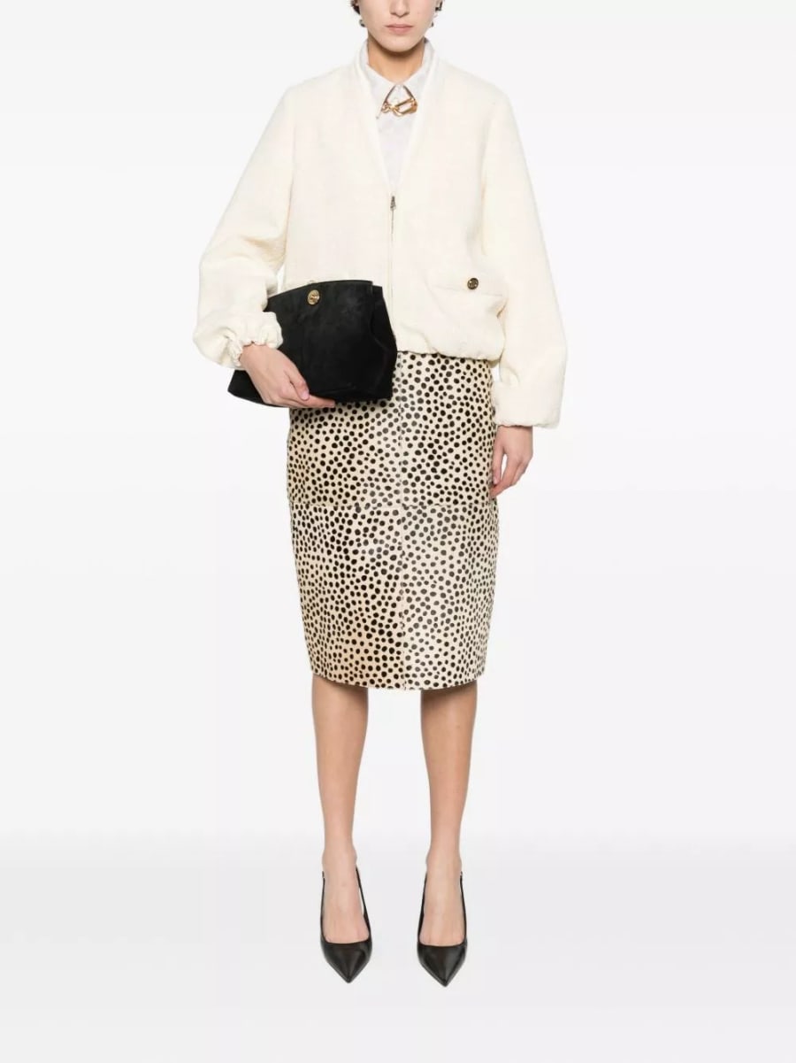 Gucci Giacca in tweed di cotone, view 4