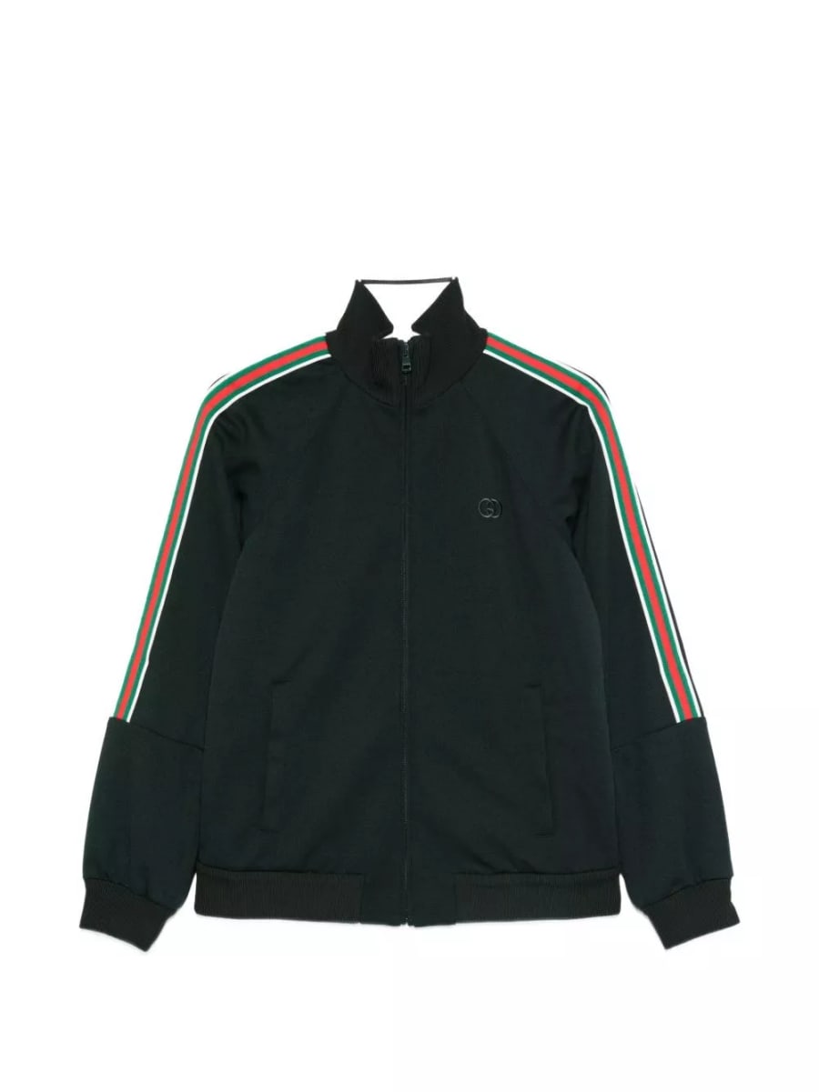 Gucci Giacca da track con dettagli Web