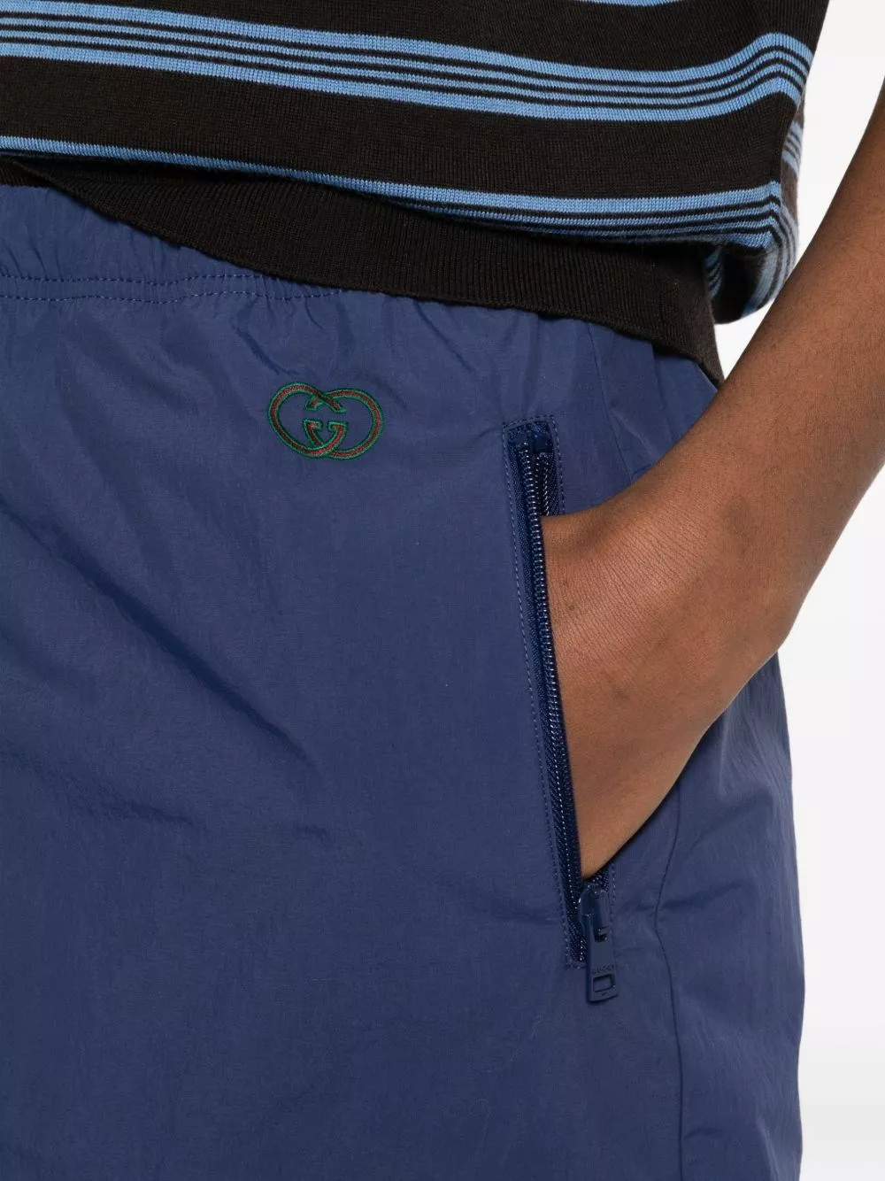 Gucci Gonna mini in denim, view 2