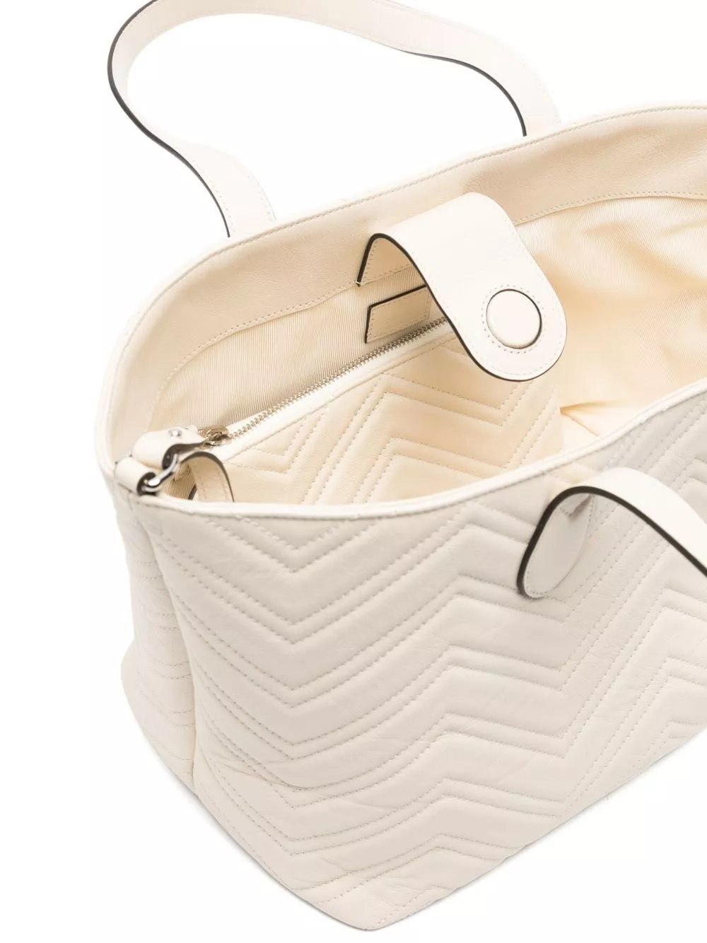 Gucci Borsa Tote GG Marmont in pelle, view 2