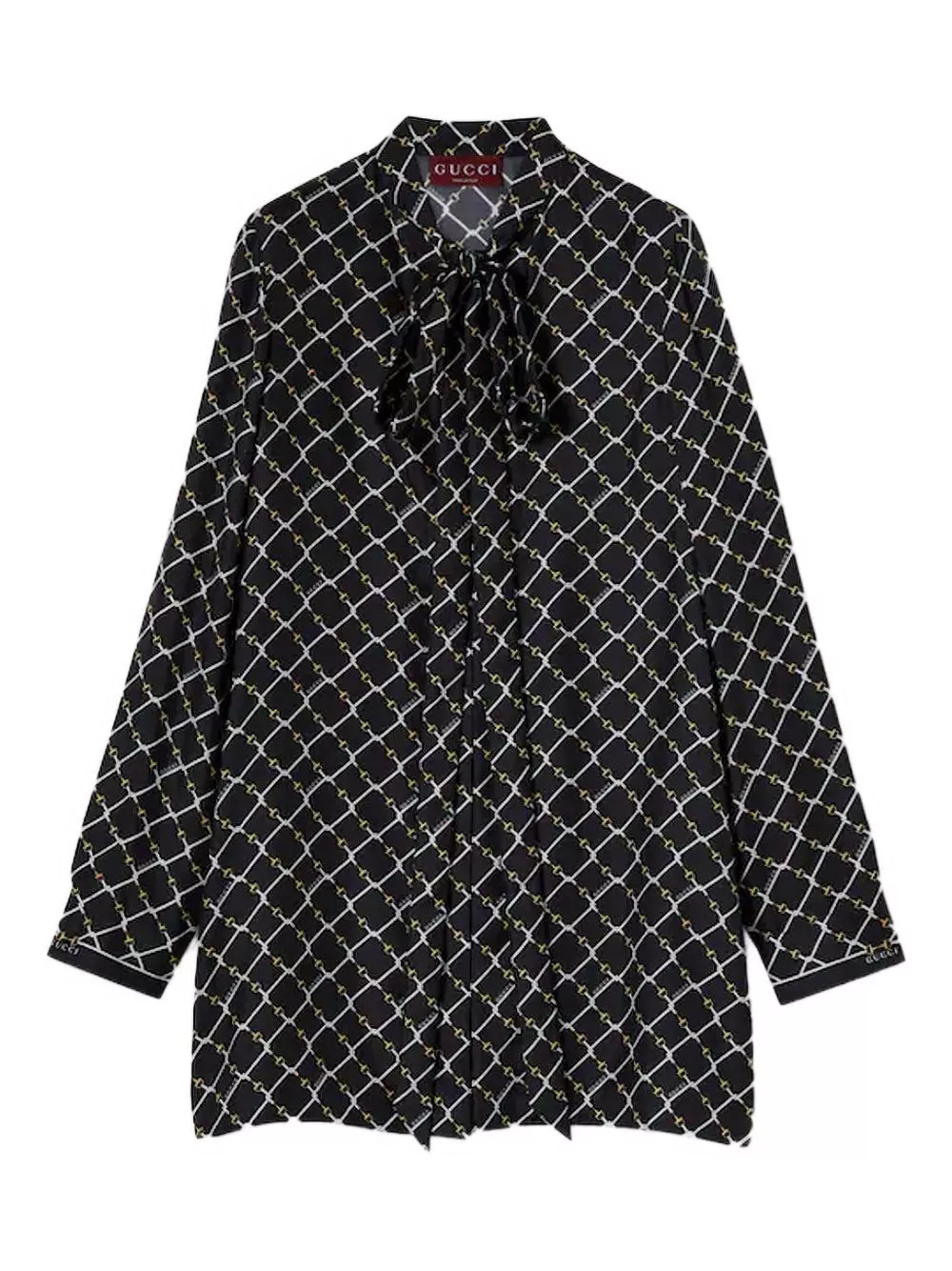 Gucci Camicia in seta stampata
