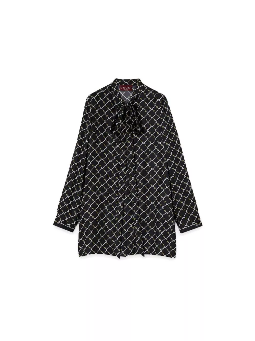 Gucci Camicia in seta stampata, view 2