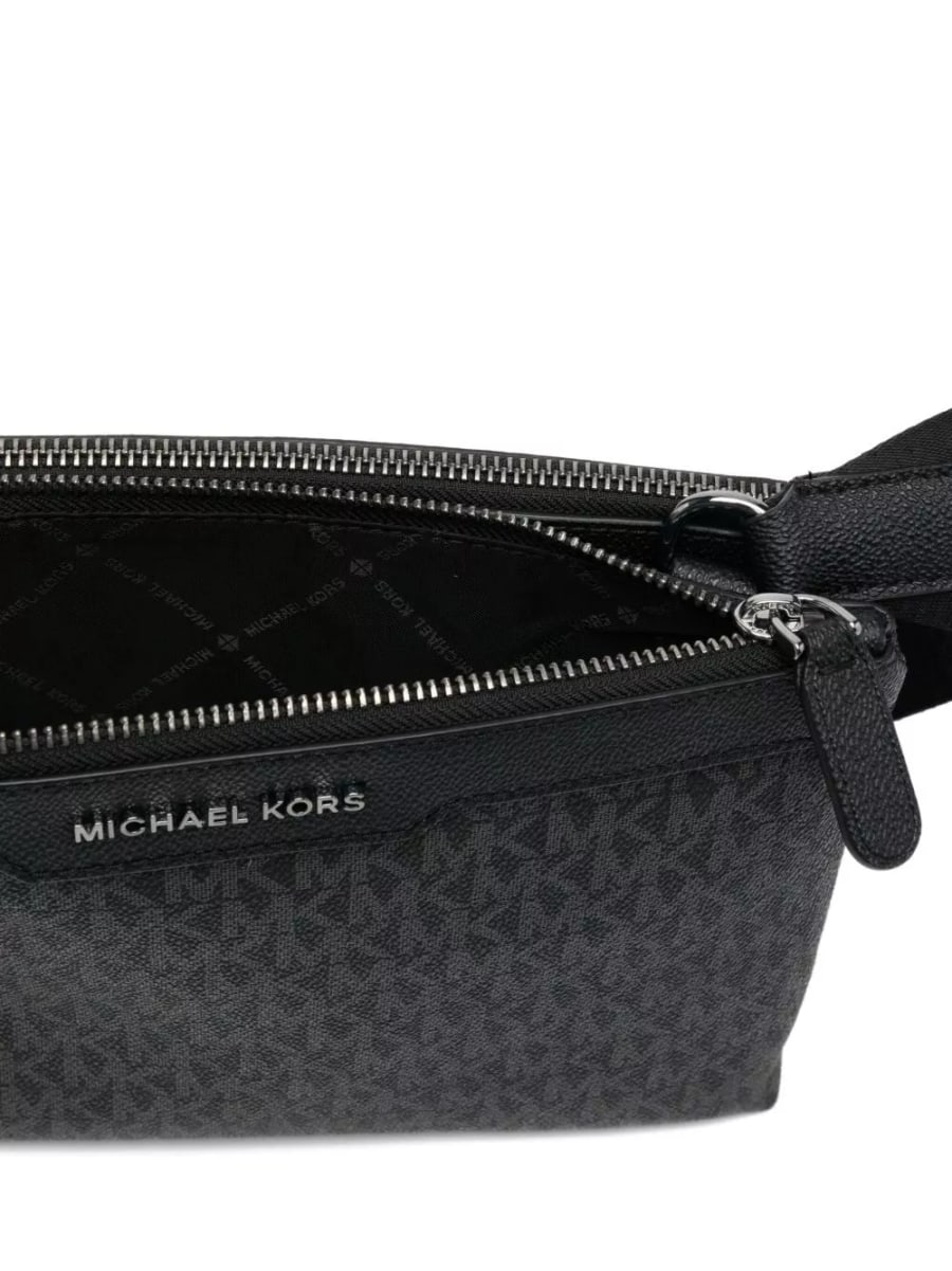 Michael kors Borsa a tracolla con logo Hudson, view 2