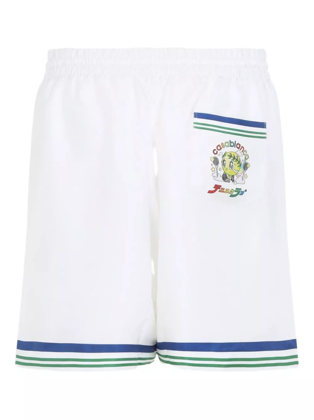 Casablanca Pantaloni Bermuda con lacci, view 2