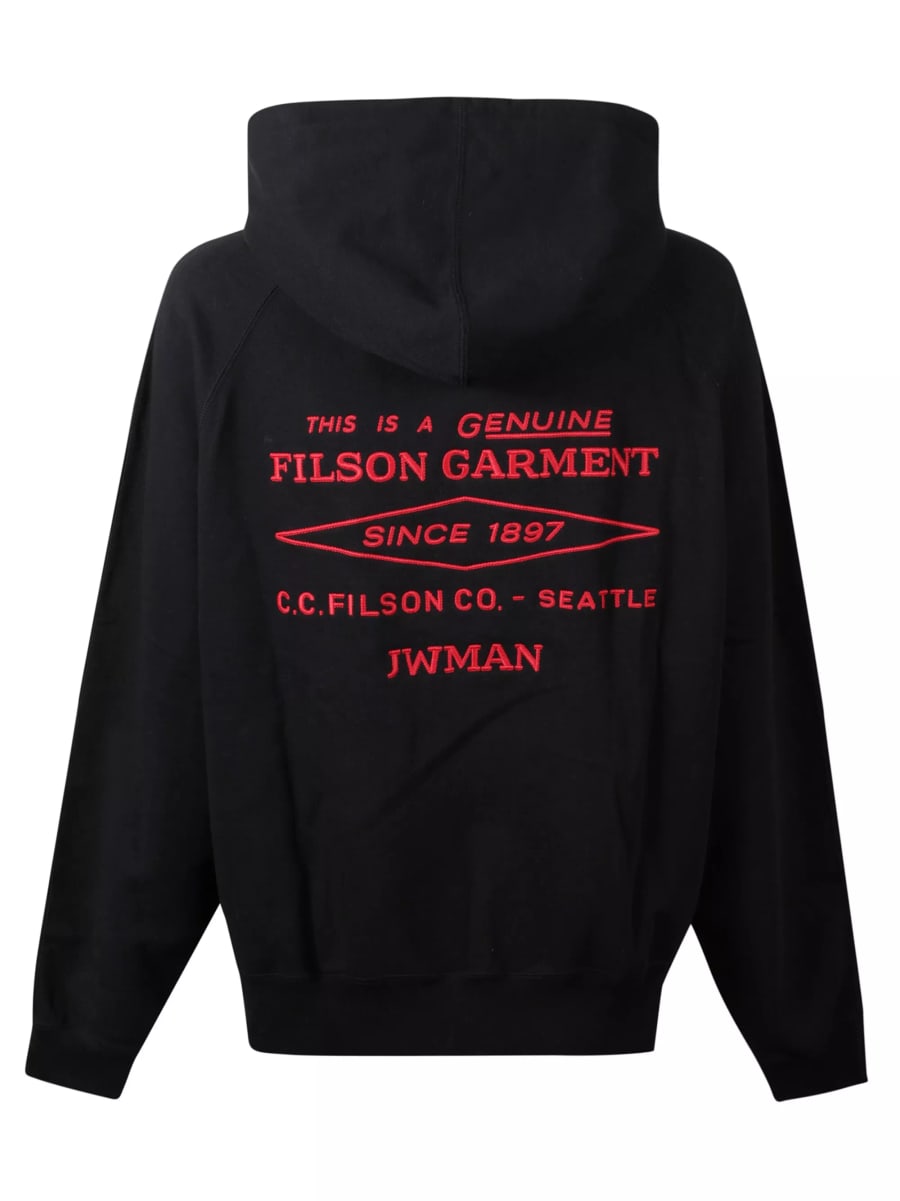 Junya watanabe Felpa con logo, view 2