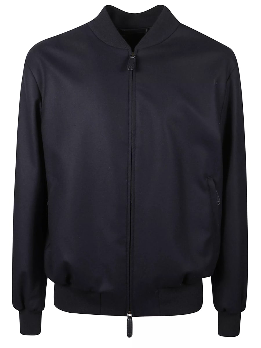 Giorgio Armani Giacca con zip e tasche