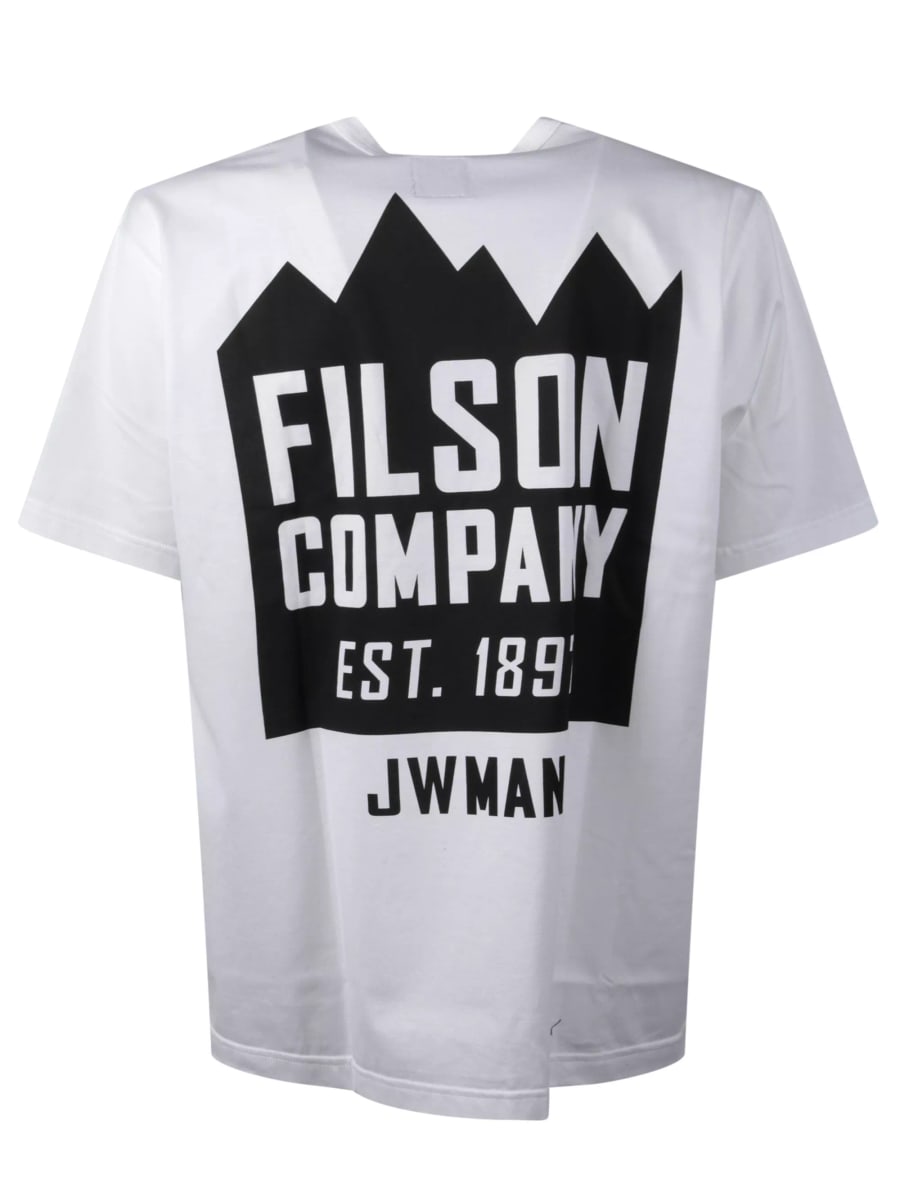 Junya watanabe T-shirt a girocollo, view 2