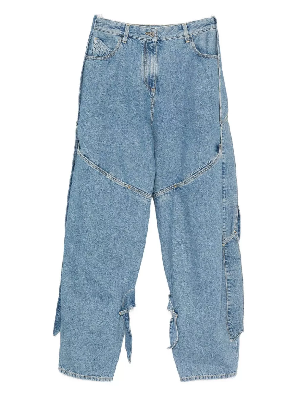 The Attico Jeans in denim di cotone