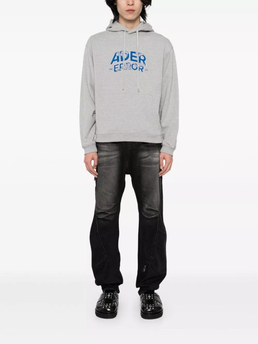 Ader error Felpa con logo, view 4
