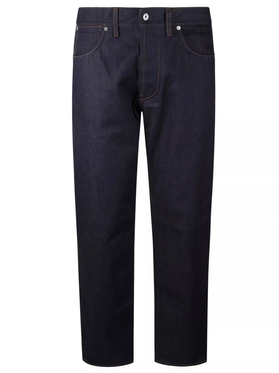 Stone Island Pantaloni regolari in selvedge