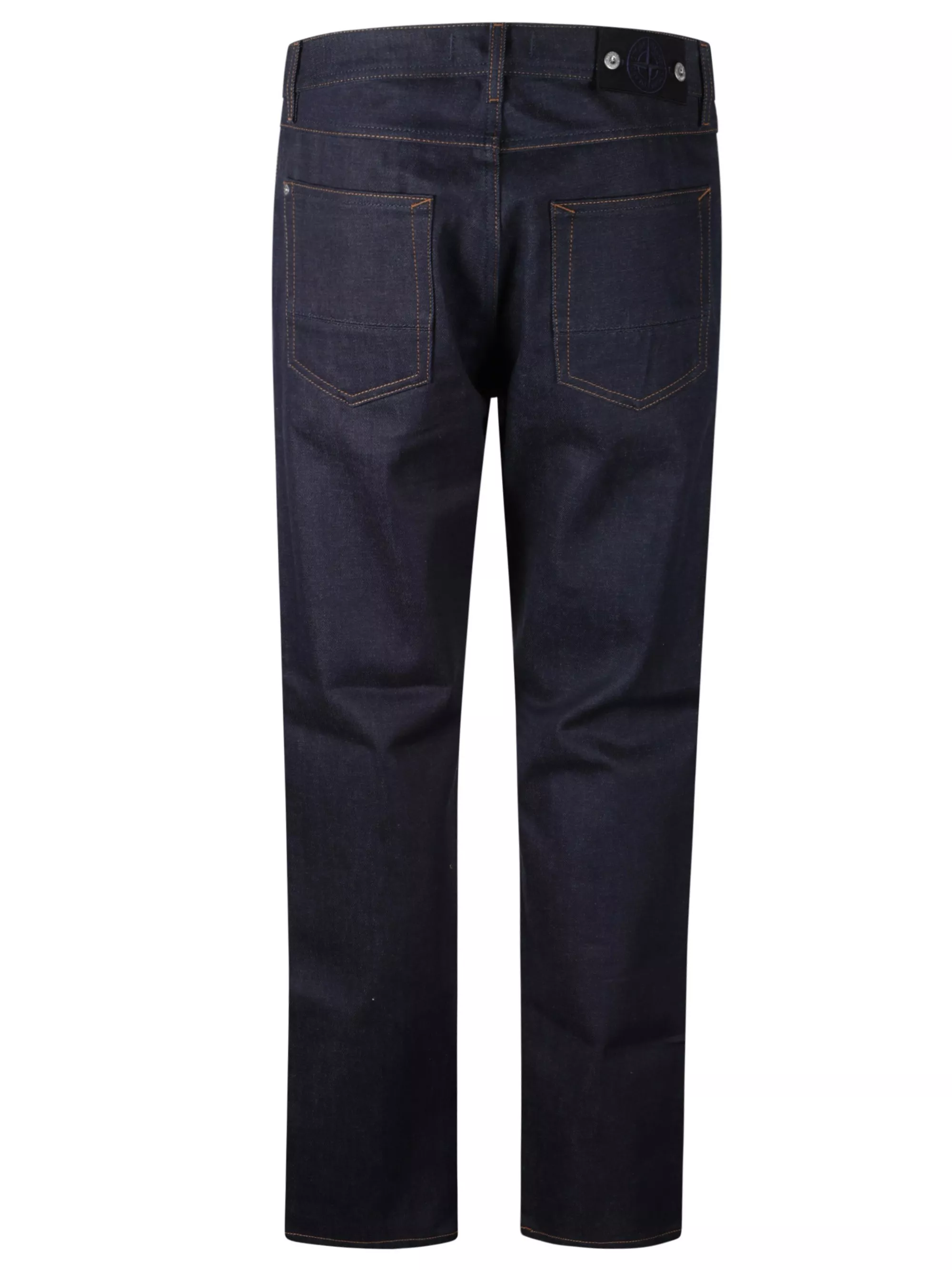 Stone Island Pantaloni regolari in selvedge, view 2