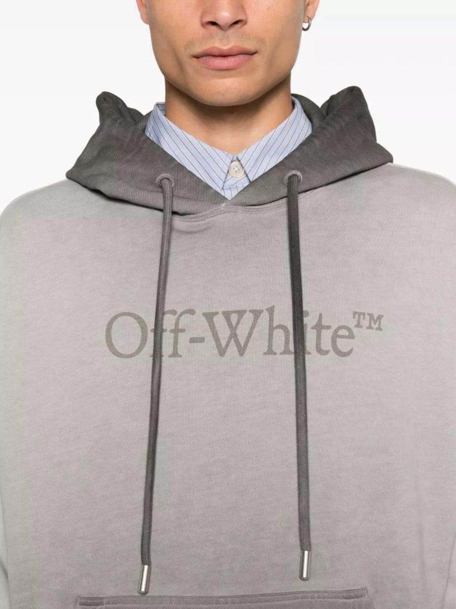 Off-White Felpa con logo, view 5