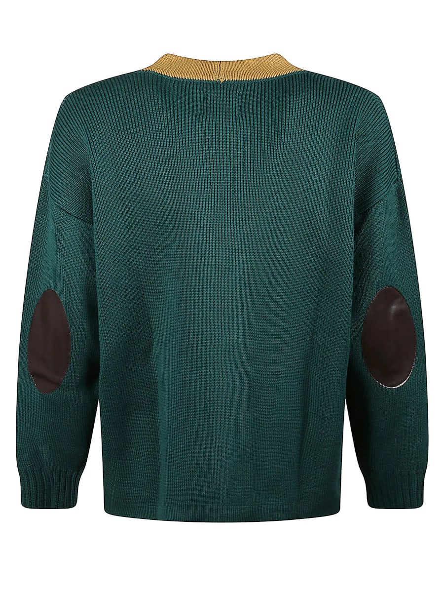 Champion Cardigan in lana, view 2