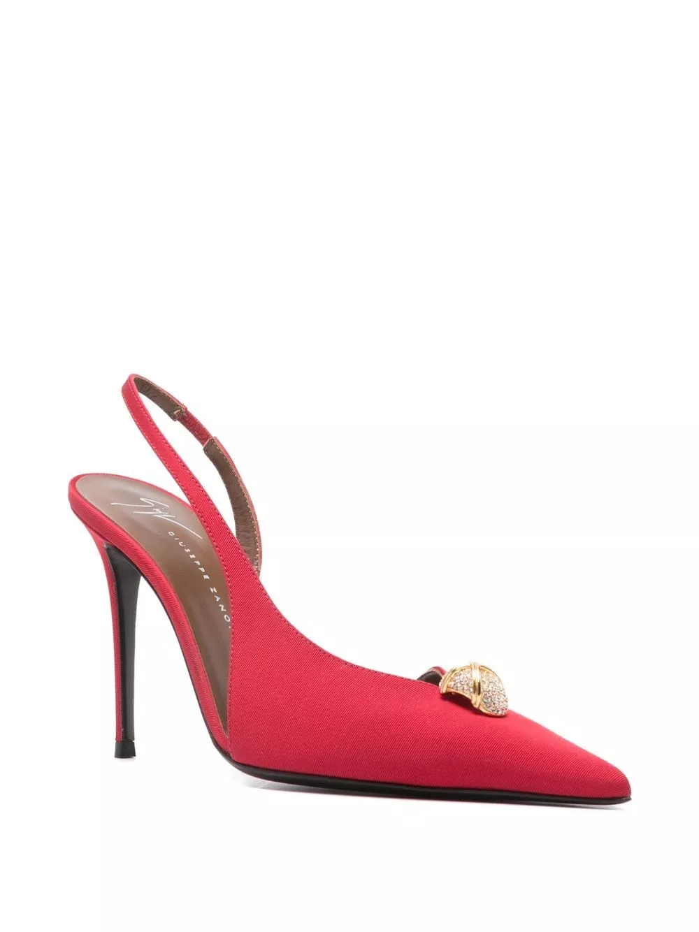 Giuseppe zanotti Carole slingback pumps, view 2