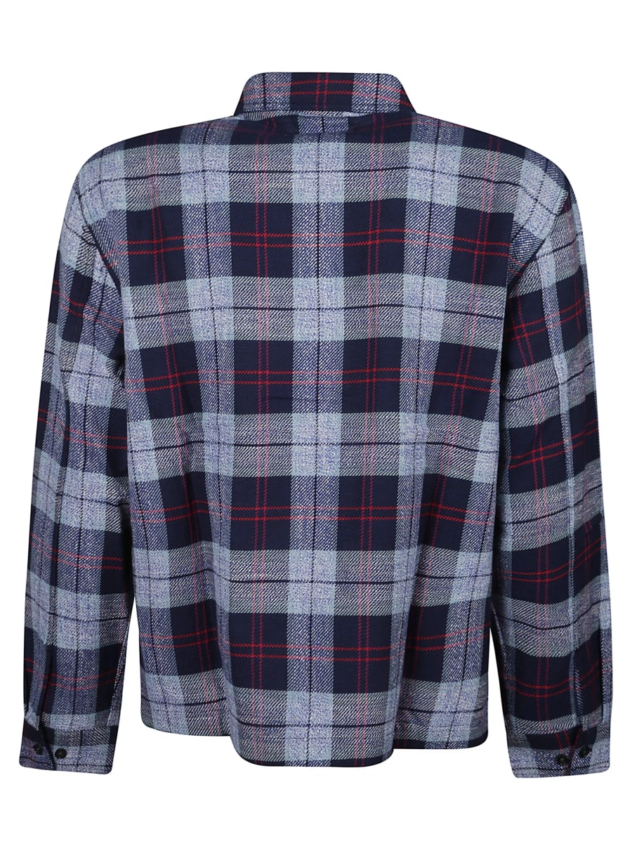 Awake ny Camicia Flanella con Zip, view 2