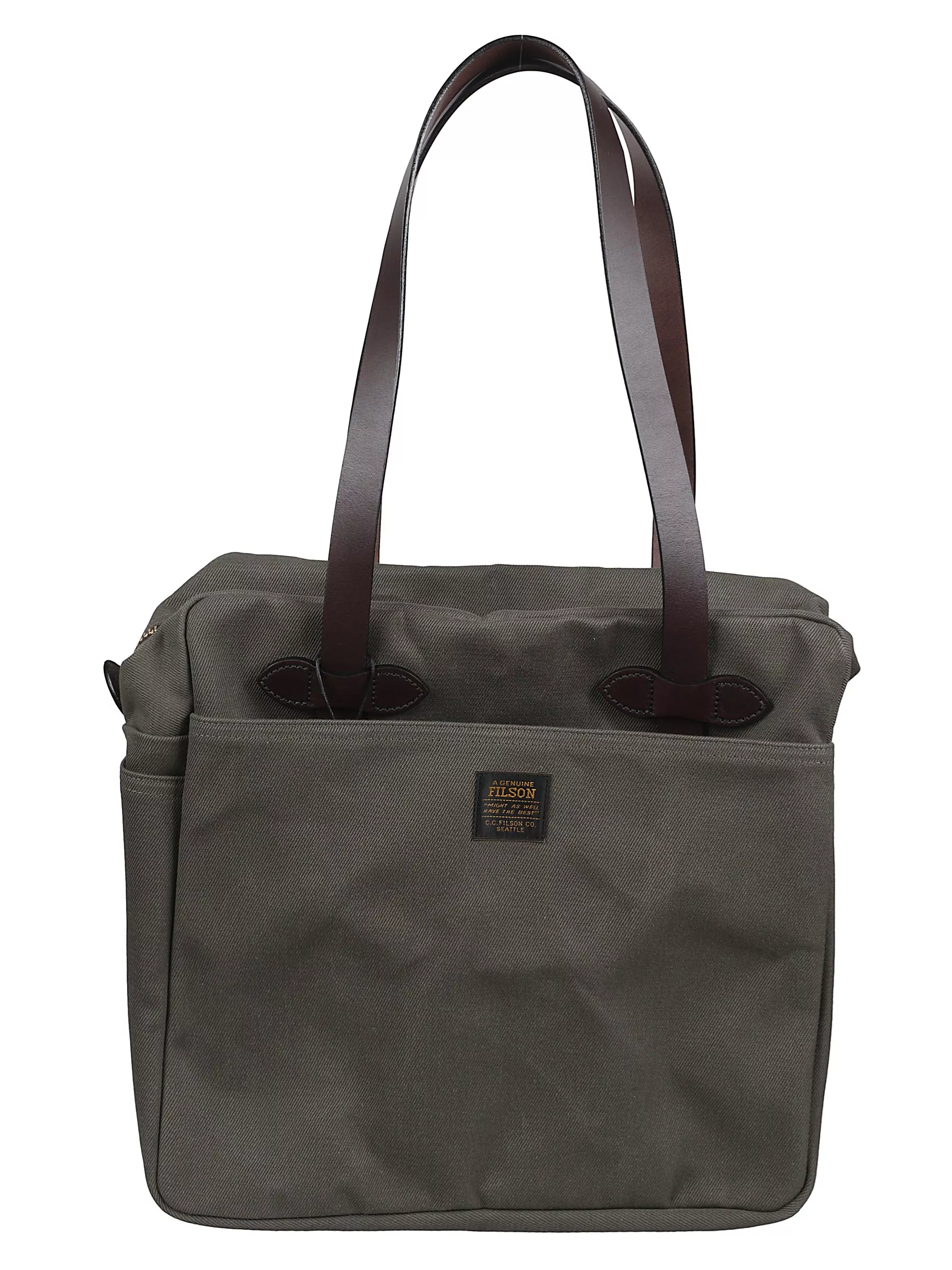 Filson Borsa tote con zip in twill