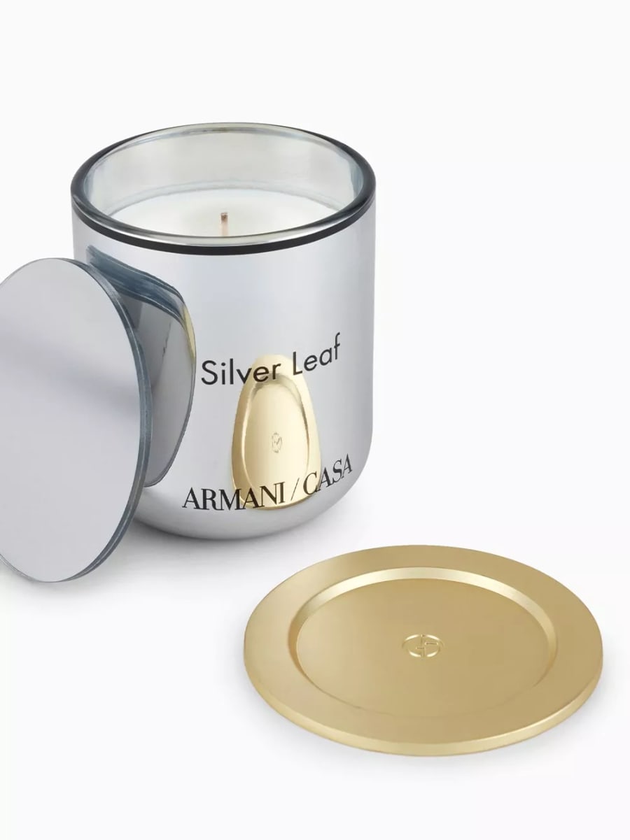 Armani casa Candela Pegaso Silver Leaf, view 2