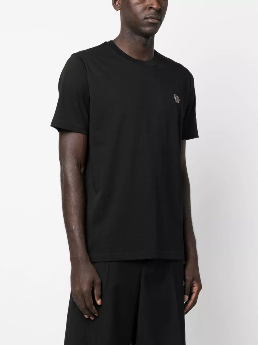 Ps paul smith T-shirt in cotone biologico Zebra, view 5
