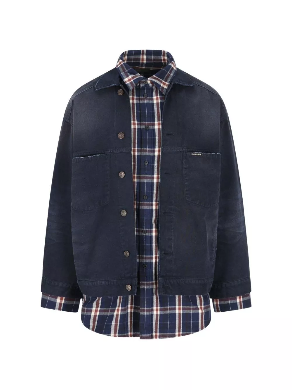Balenciaga Camicia-Giacca Patched