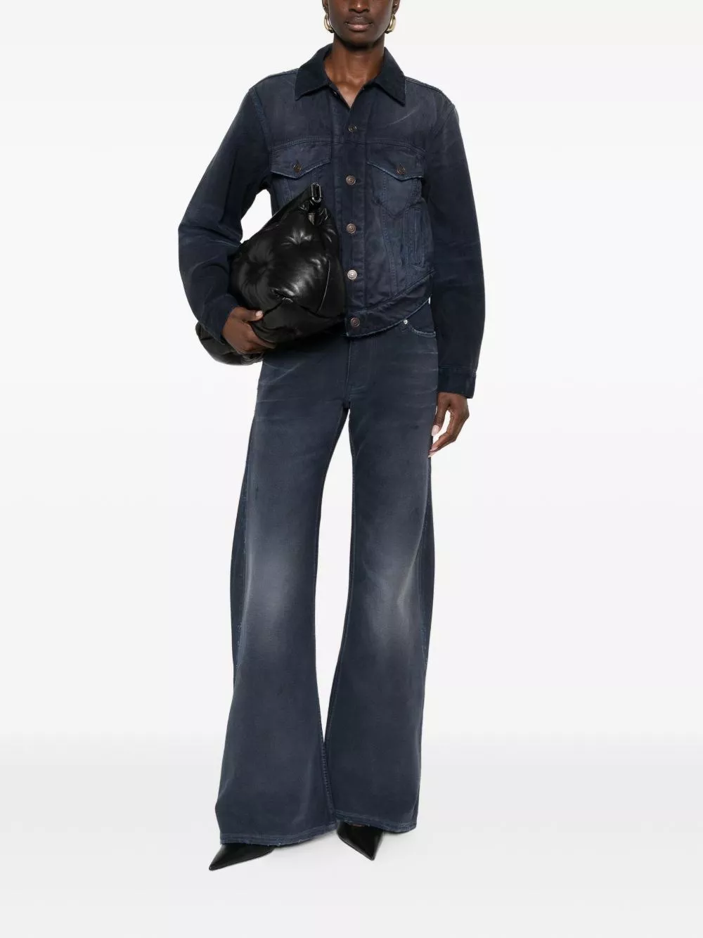 Balenciaga Giacca in denim di cotone, view 2