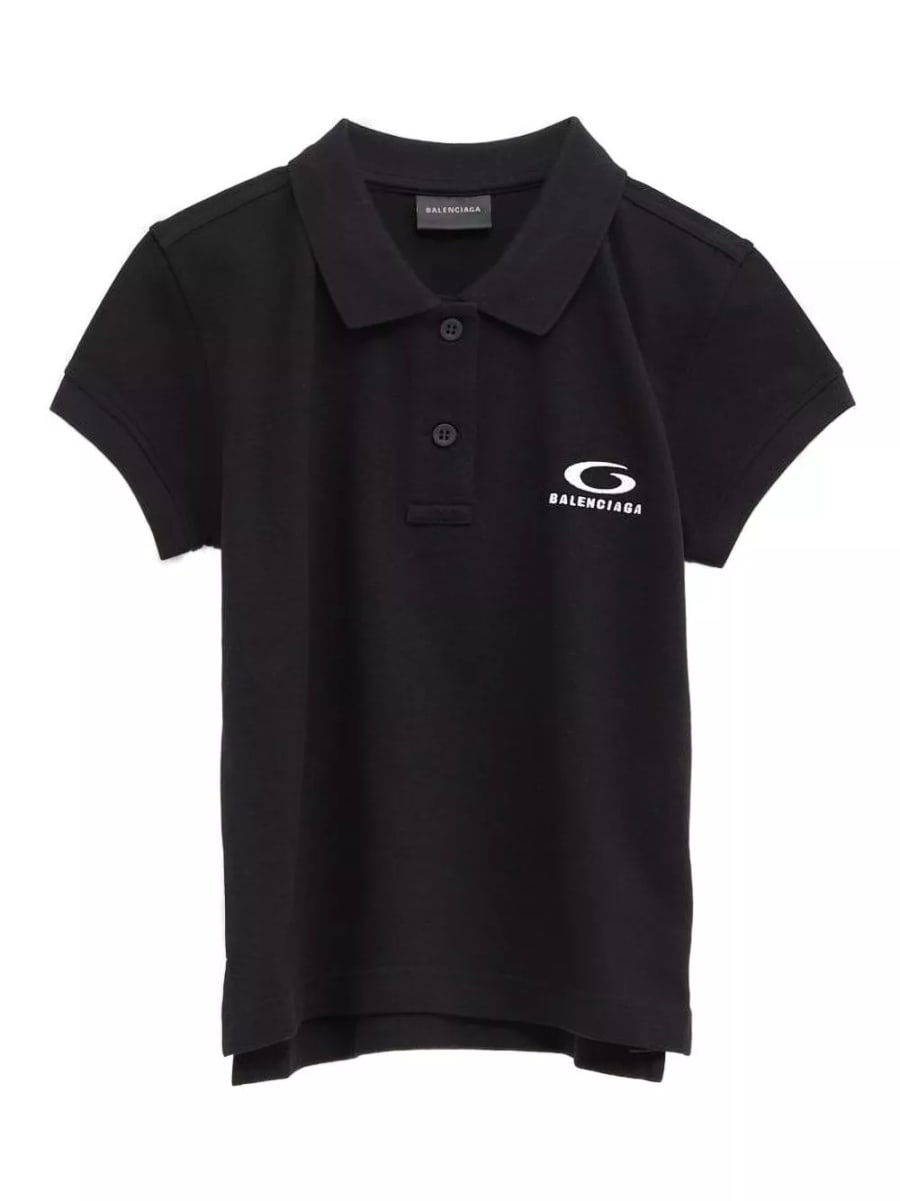Balenciaga la polo in cotone